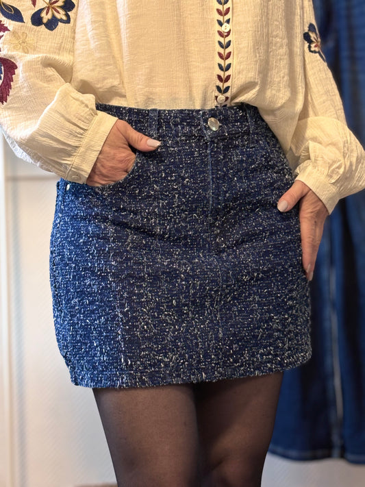 Jupe en tweed Tiffosi