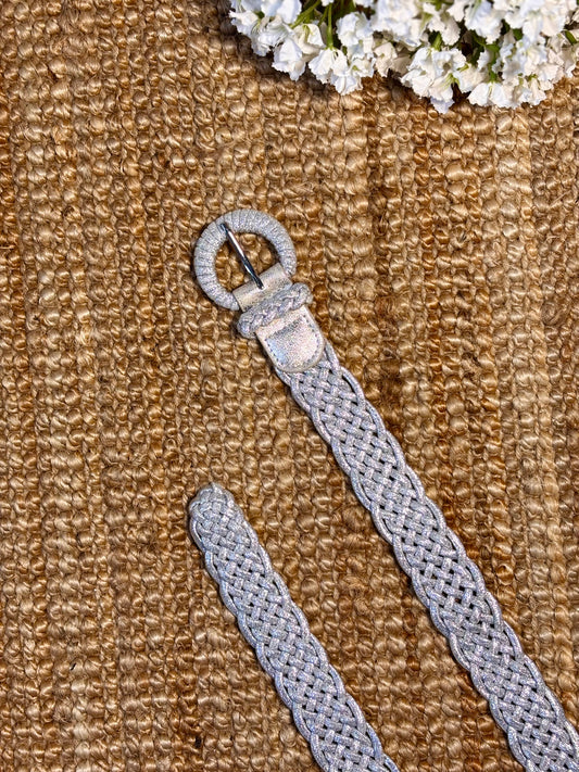 Ceinture tressée