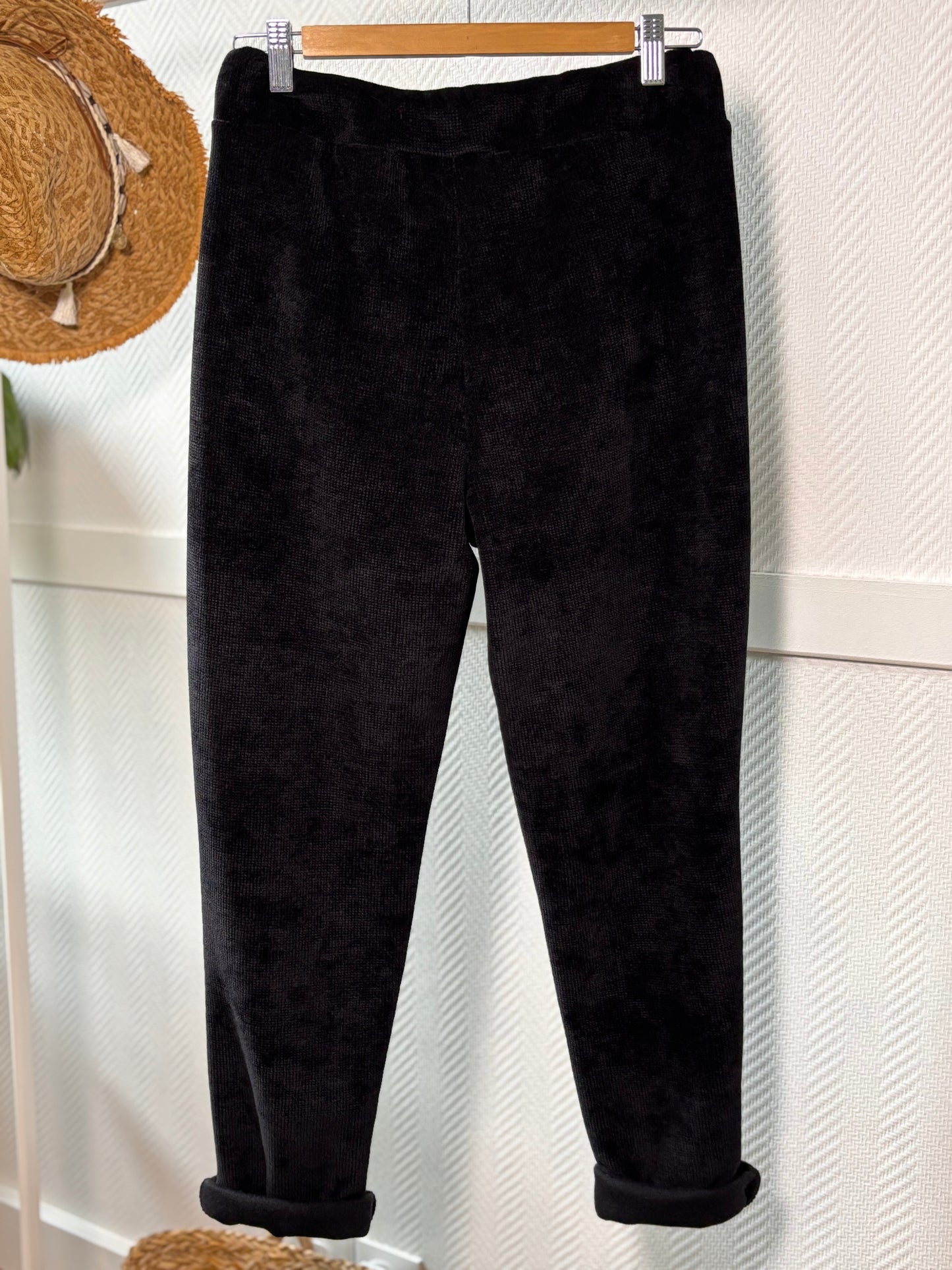 Adjustable corduroy pants