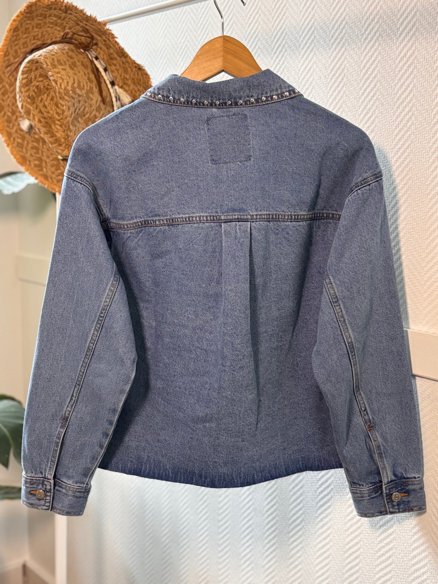 Veste en jean à clous Tiffosi