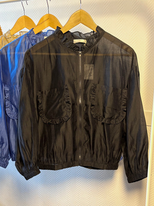 Bombers oversize à volants