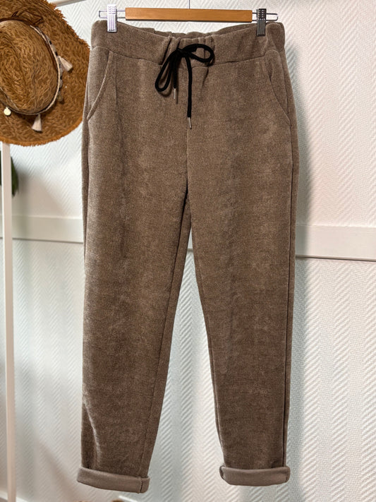 Pantalon ajustable en velours côtelé